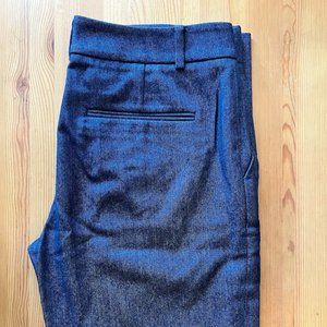 LIKE NEW Club Monaco Cropped Navy Trouser Pants Sz 2 4
